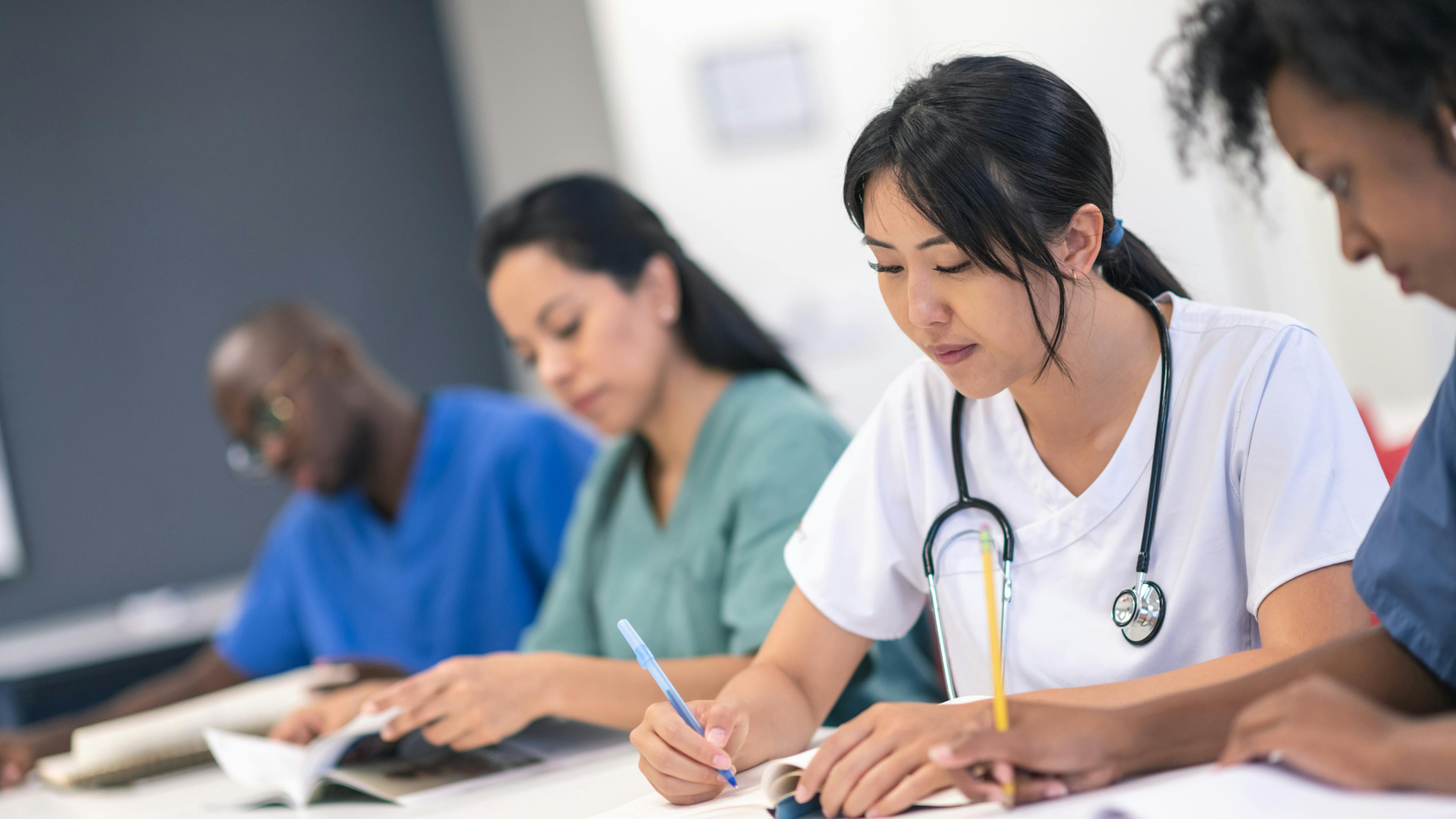 MCAT Practice Exam Students