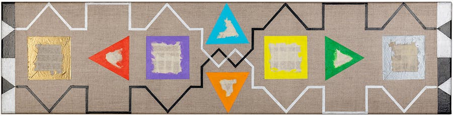 Abstract geometric artwork painting Mcilix