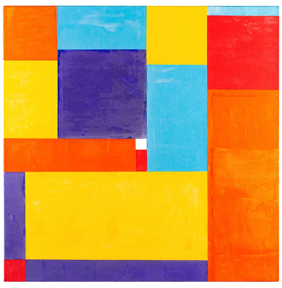 Abstract geometric artwork painting Mcilix
