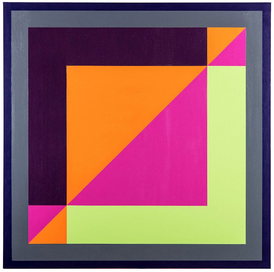 Abstract geometric artwork painting Mcilix