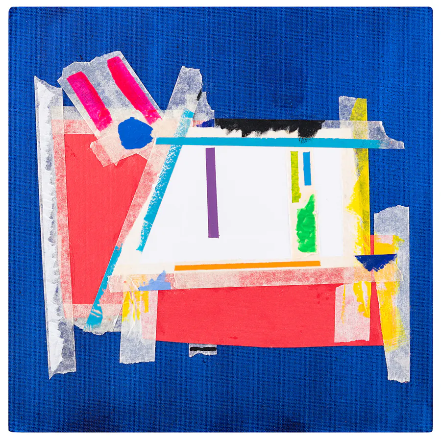 Abstract geometric artwork painting Mcilix