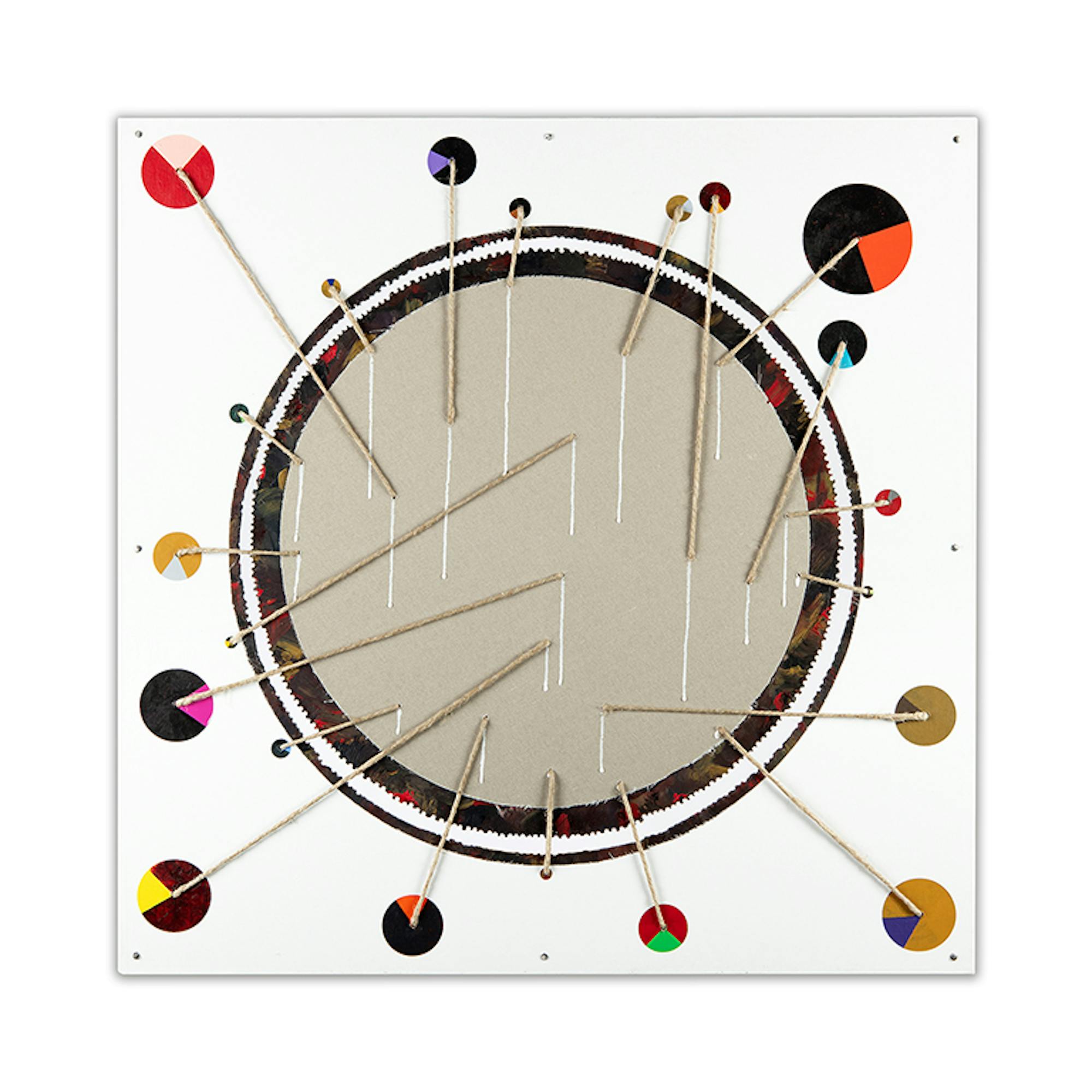 Abstract geometric artwork painting Mcilix