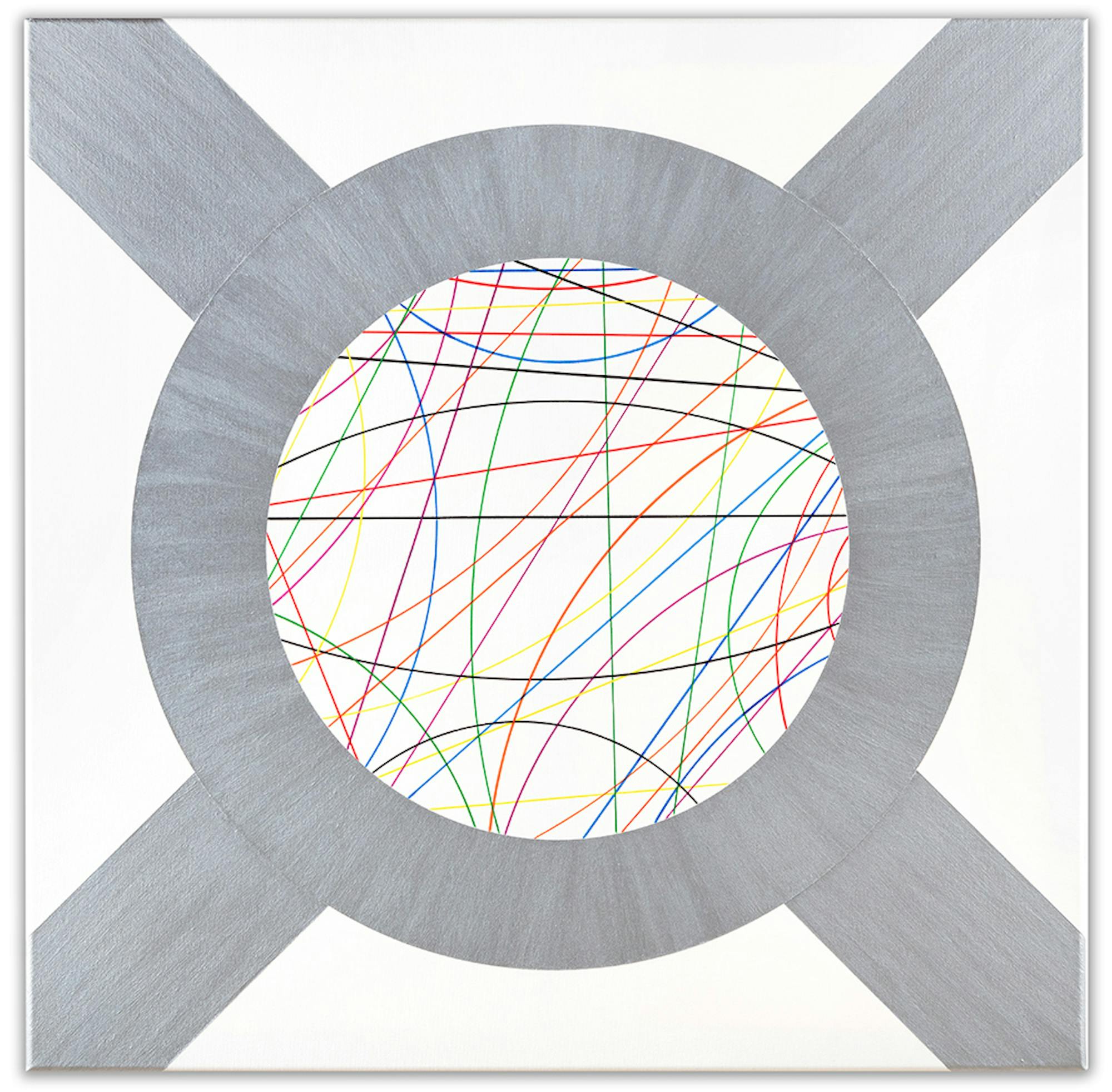 Abstract geometric artwork painting Mcilix