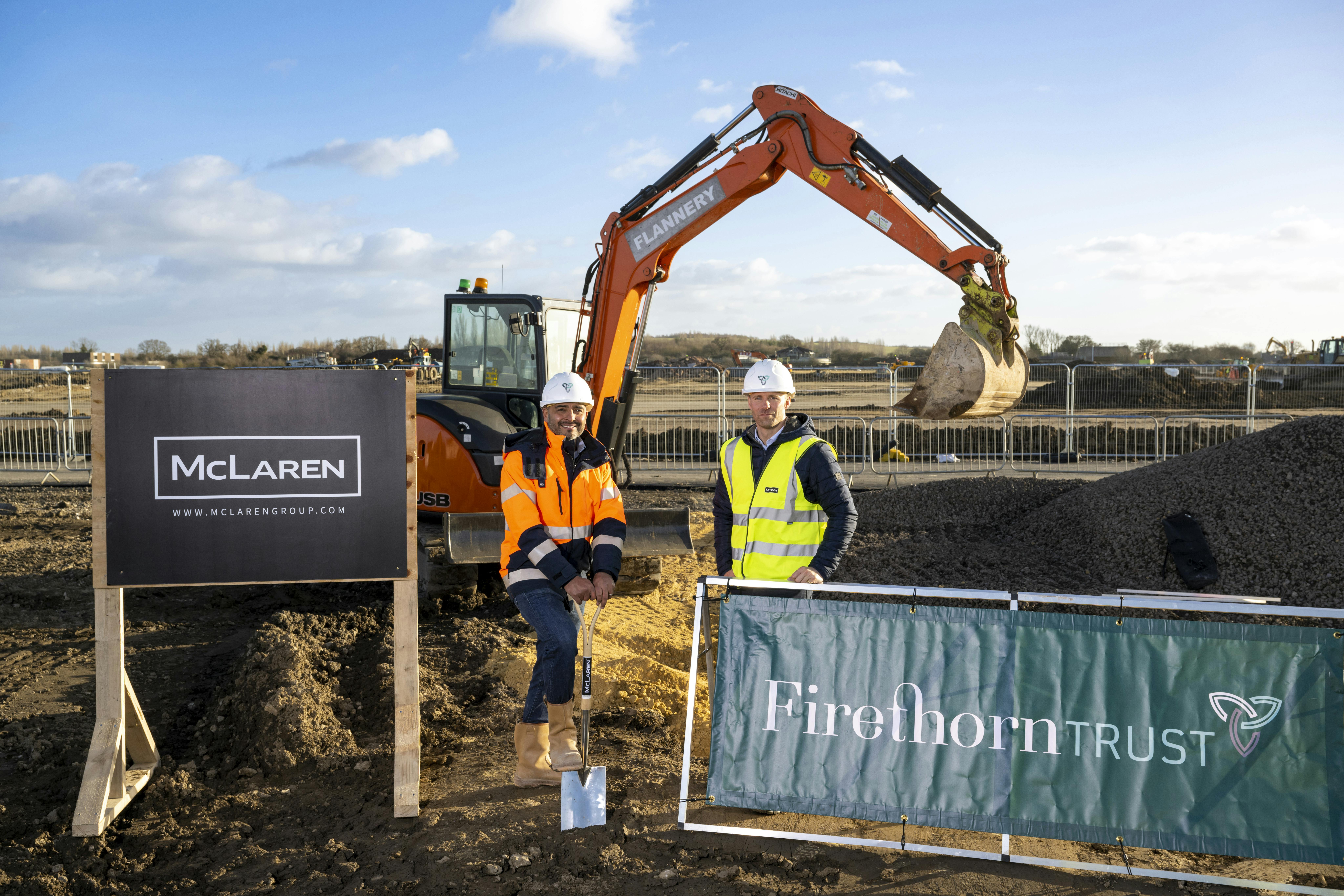 McLaren breaks ground at Sherburn42 scheme