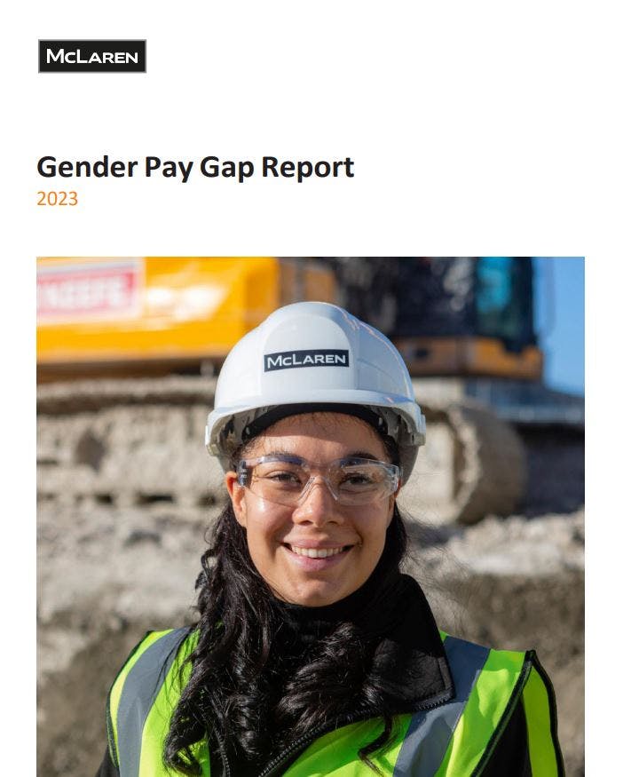 McLaren - Gender Pay Gap Report 2023