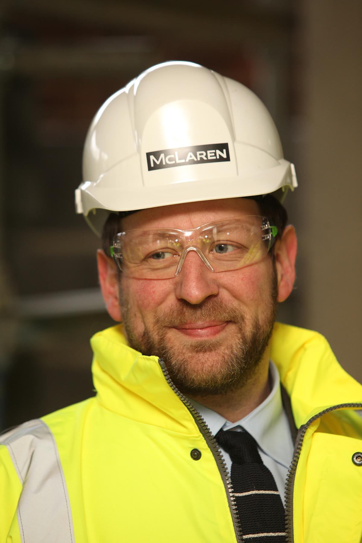 McLaren Southampton Site Visited by Ed Vaisey