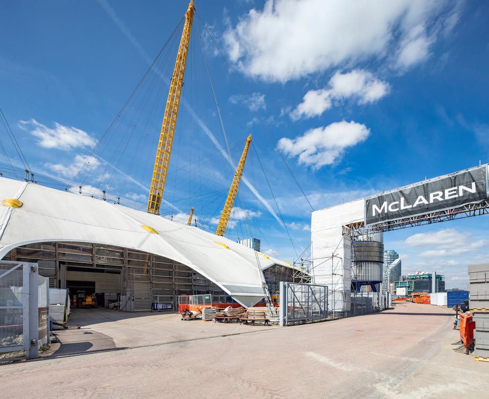 Project Loop at The O2 Mclaren Construction
