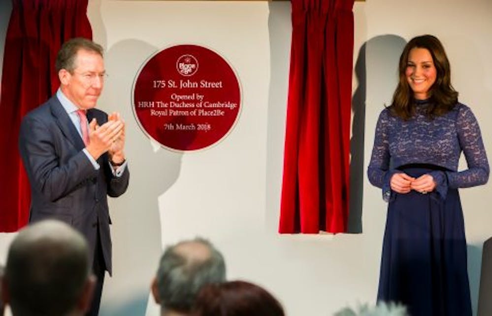 Duchess of Cambridge opens Place2Be HQ