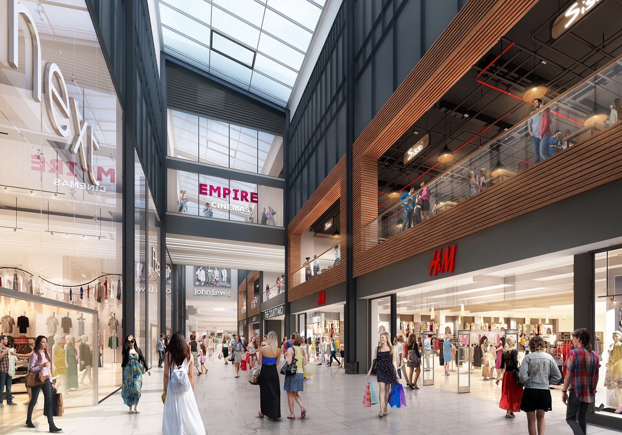 queensgate extension mclaren construction