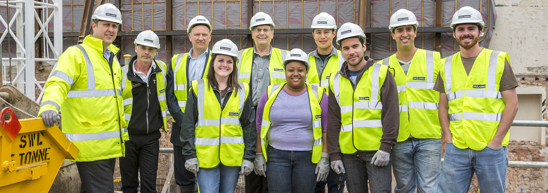 Espoo Council visit New Ickburgh site for CLT Tour