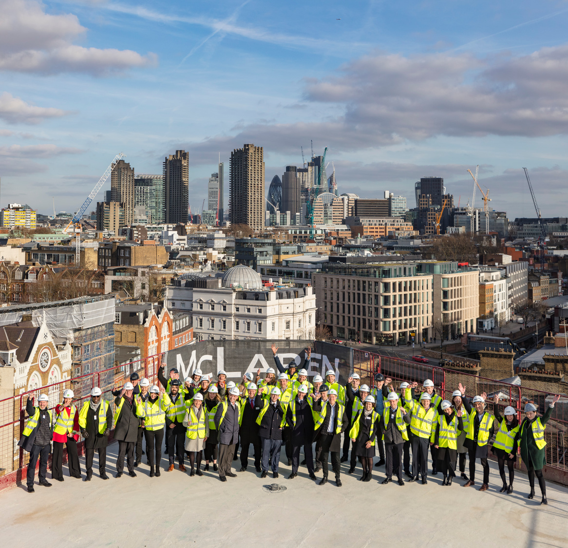 119 Farringdon Road McLaren Construction development