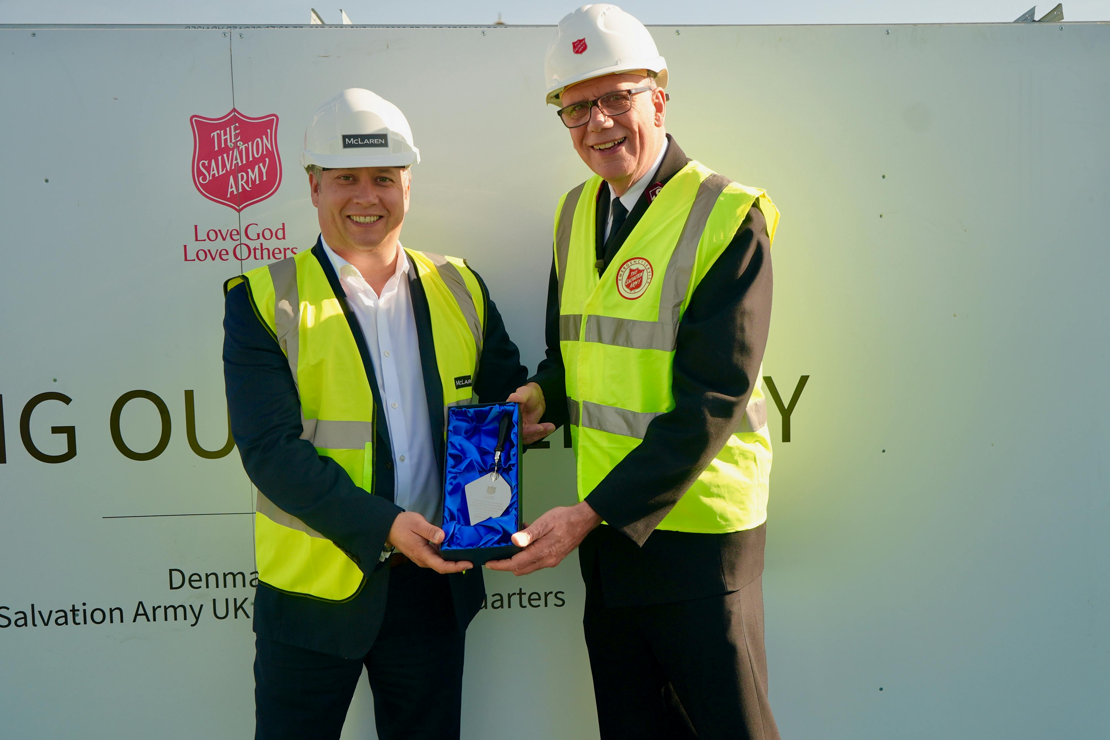 We've reached the top at Denmark Hill blog image
