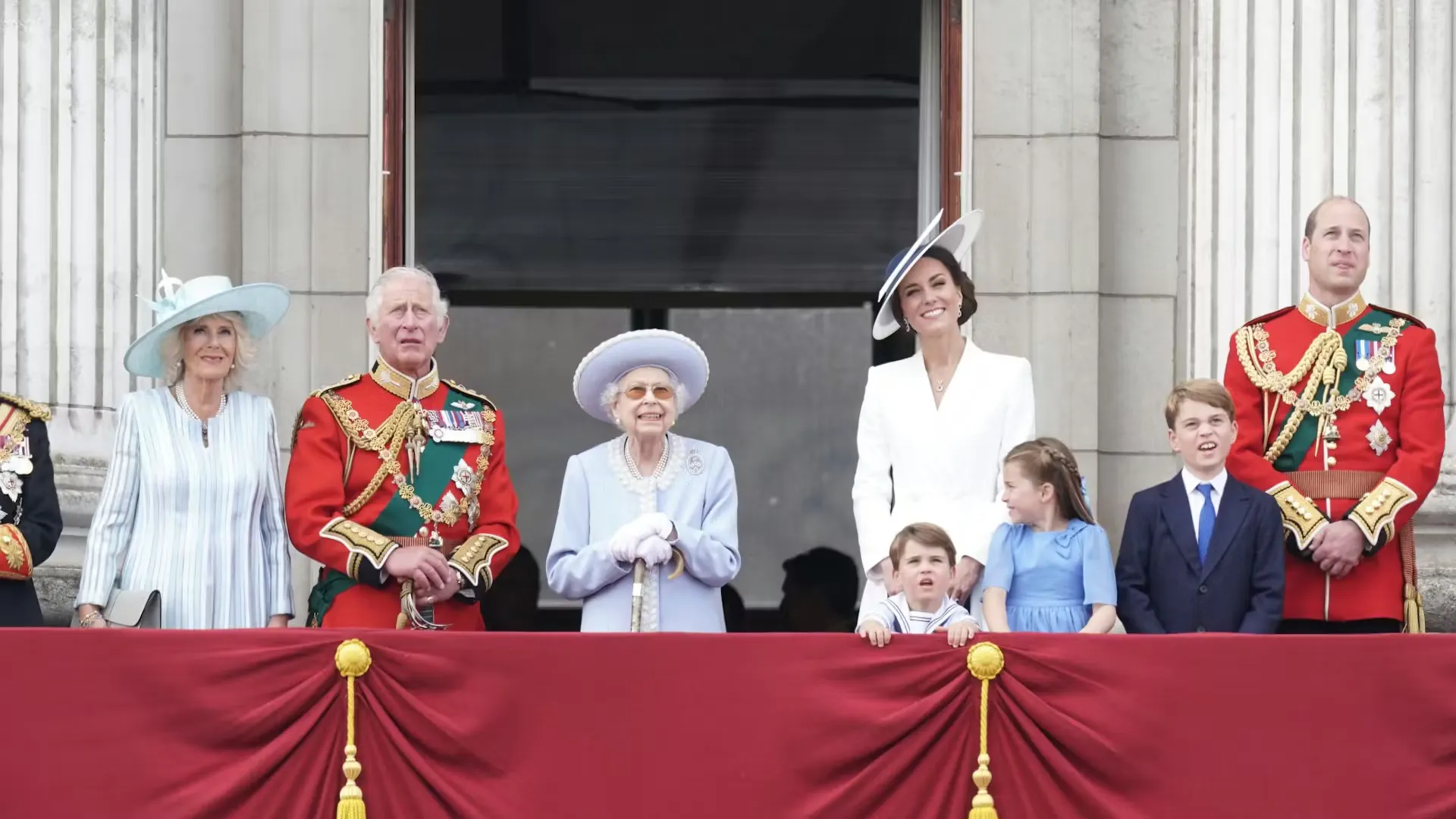 The Queen and the royal family