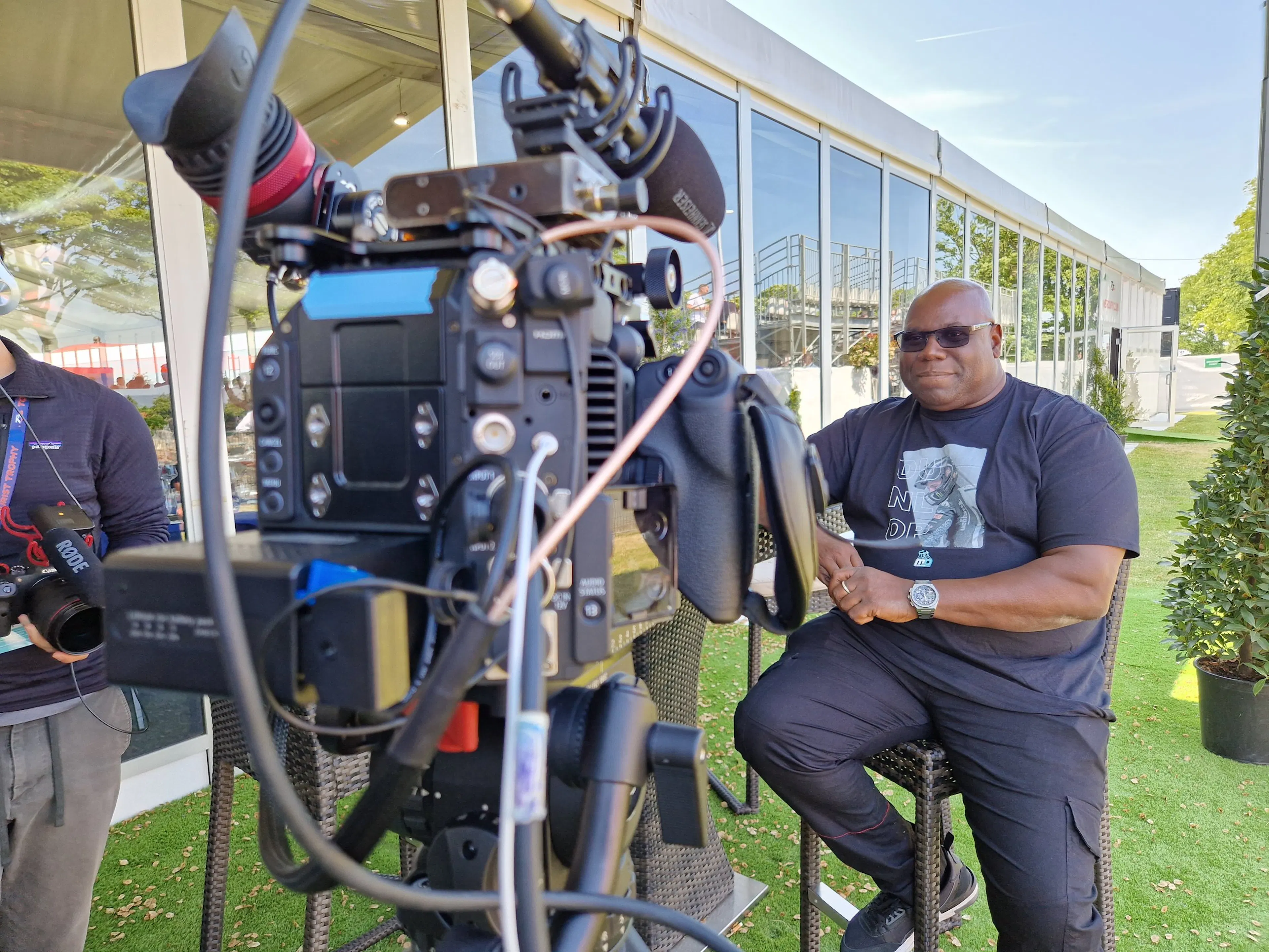 Carl Cox behind the camera