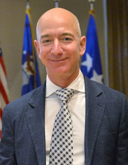 Third richest man, Jeff Bezos