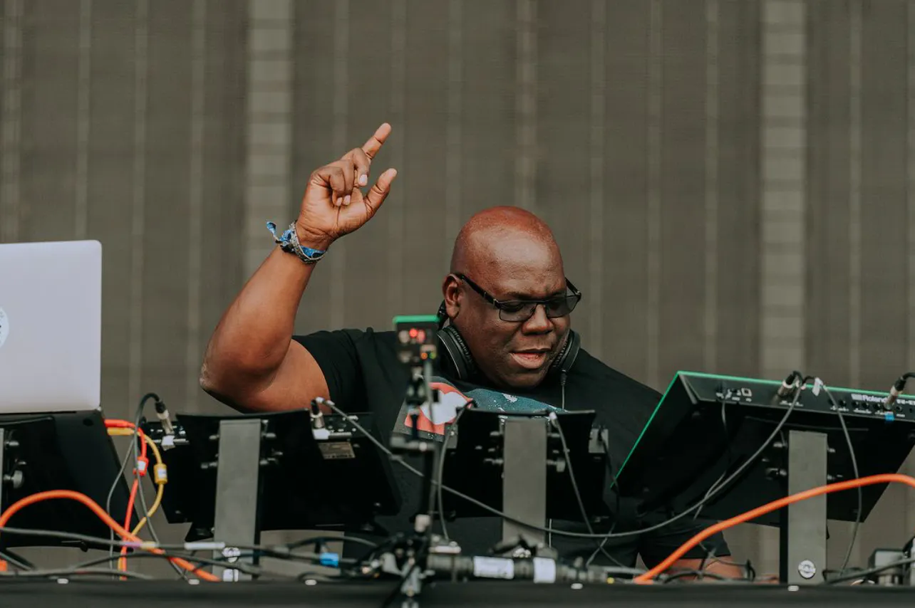 DJ Carl Cox on the decks