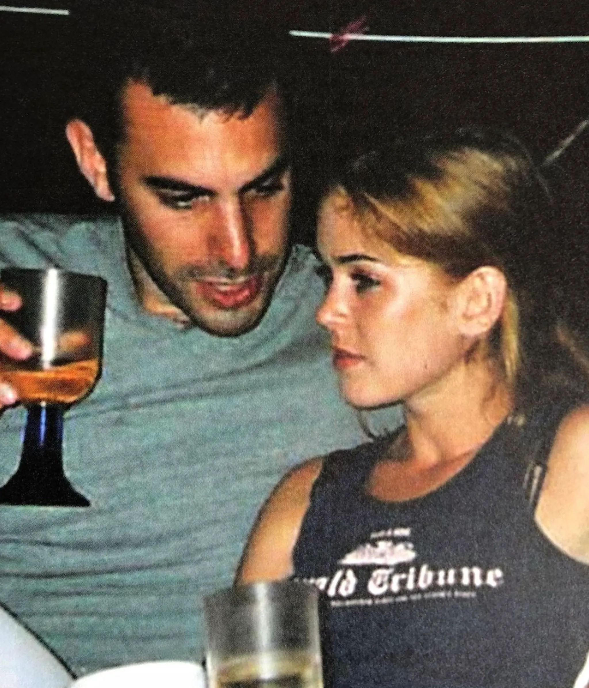 Young Sacha Baron Cohen with wife Isla Fisher