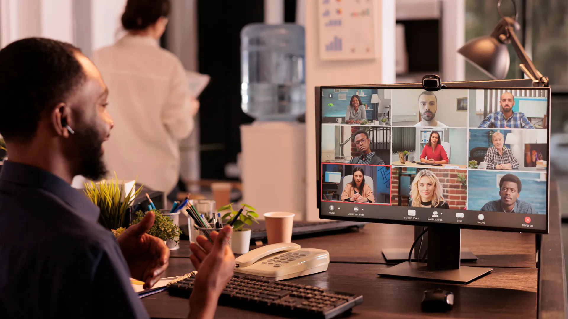 Video networking call