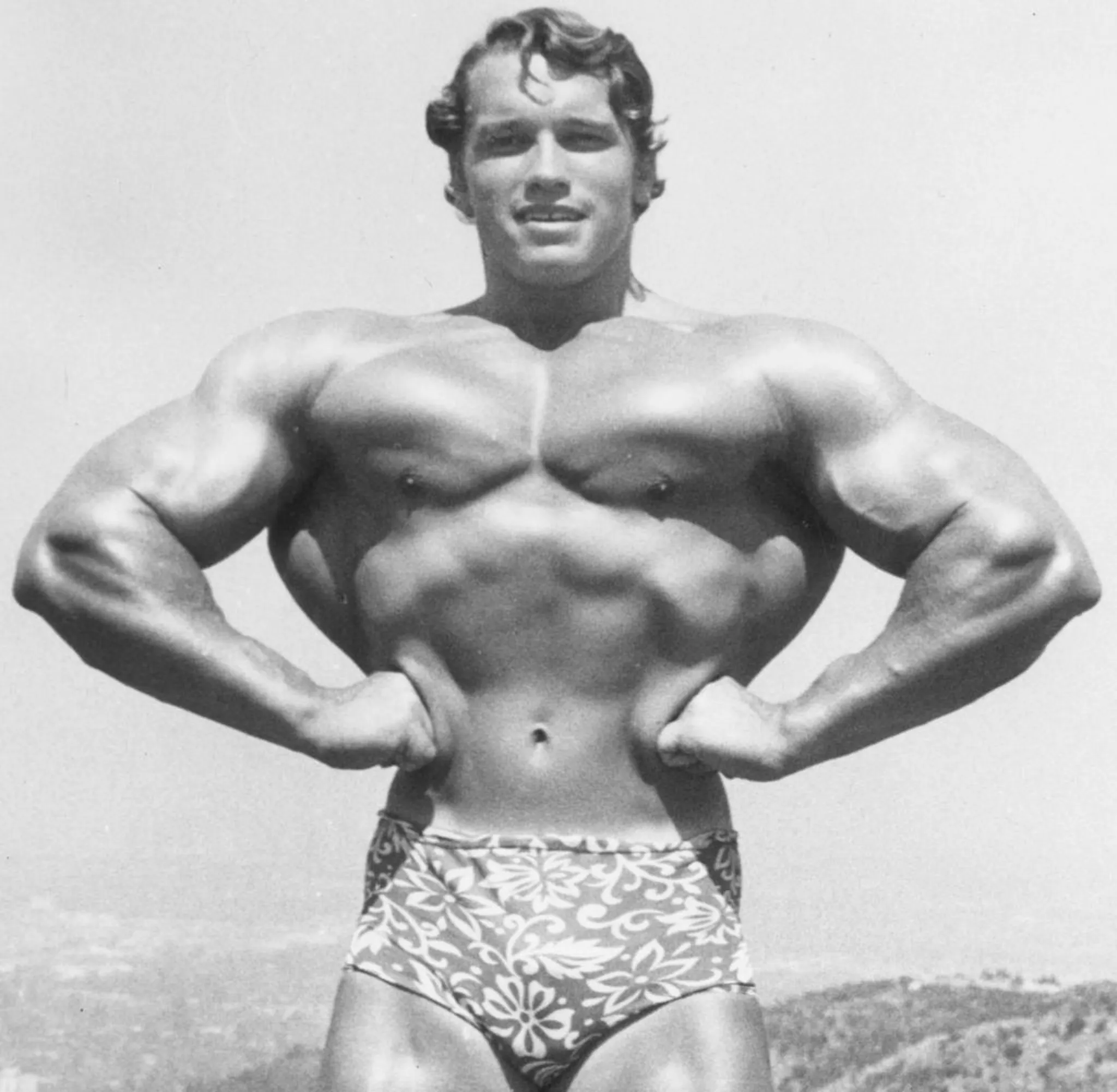 Arnold Schwarzenegger - winner of seven Mr Olympia titles before Hollywood called.