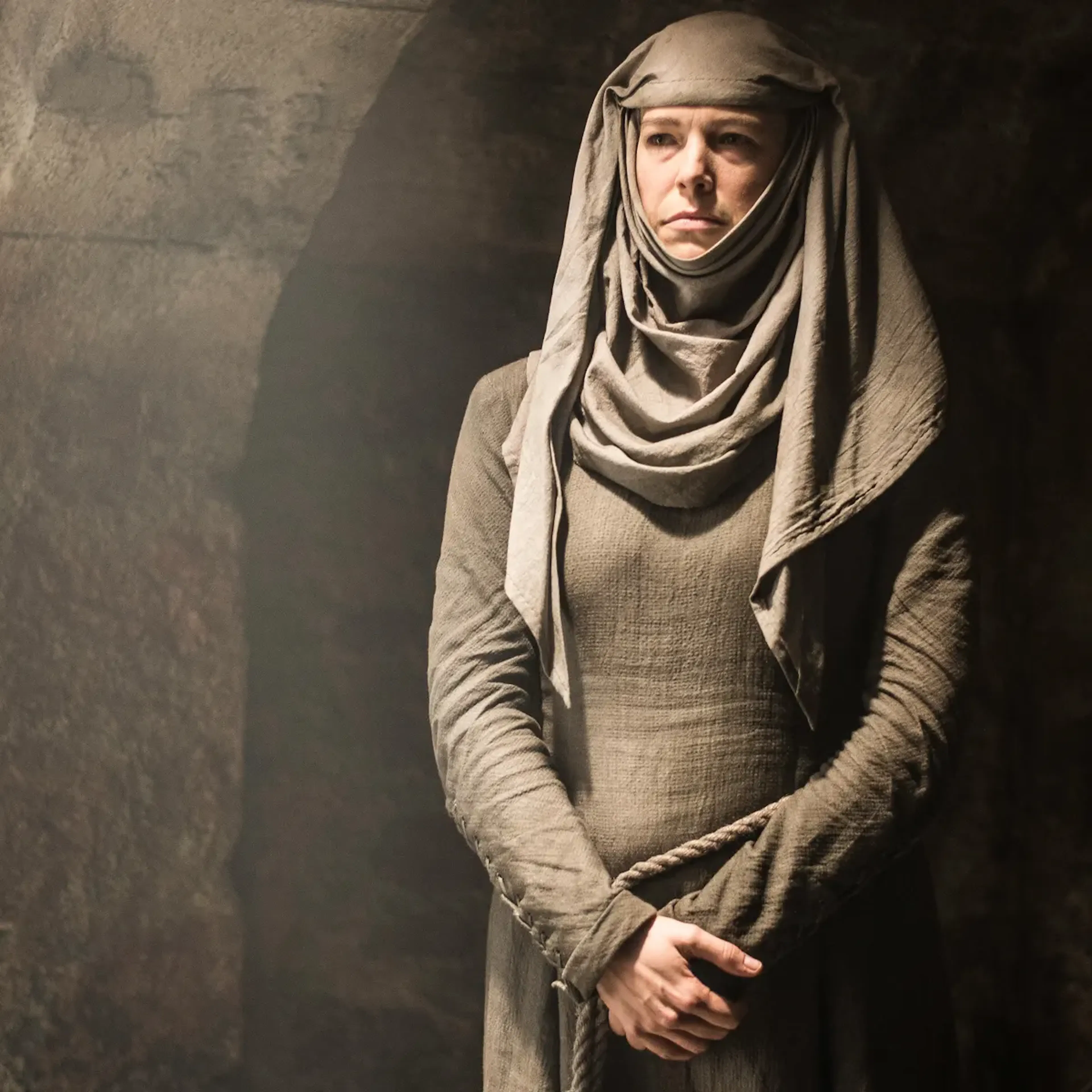 Hannah Waddingham dressed as a nun in Game of Thrones