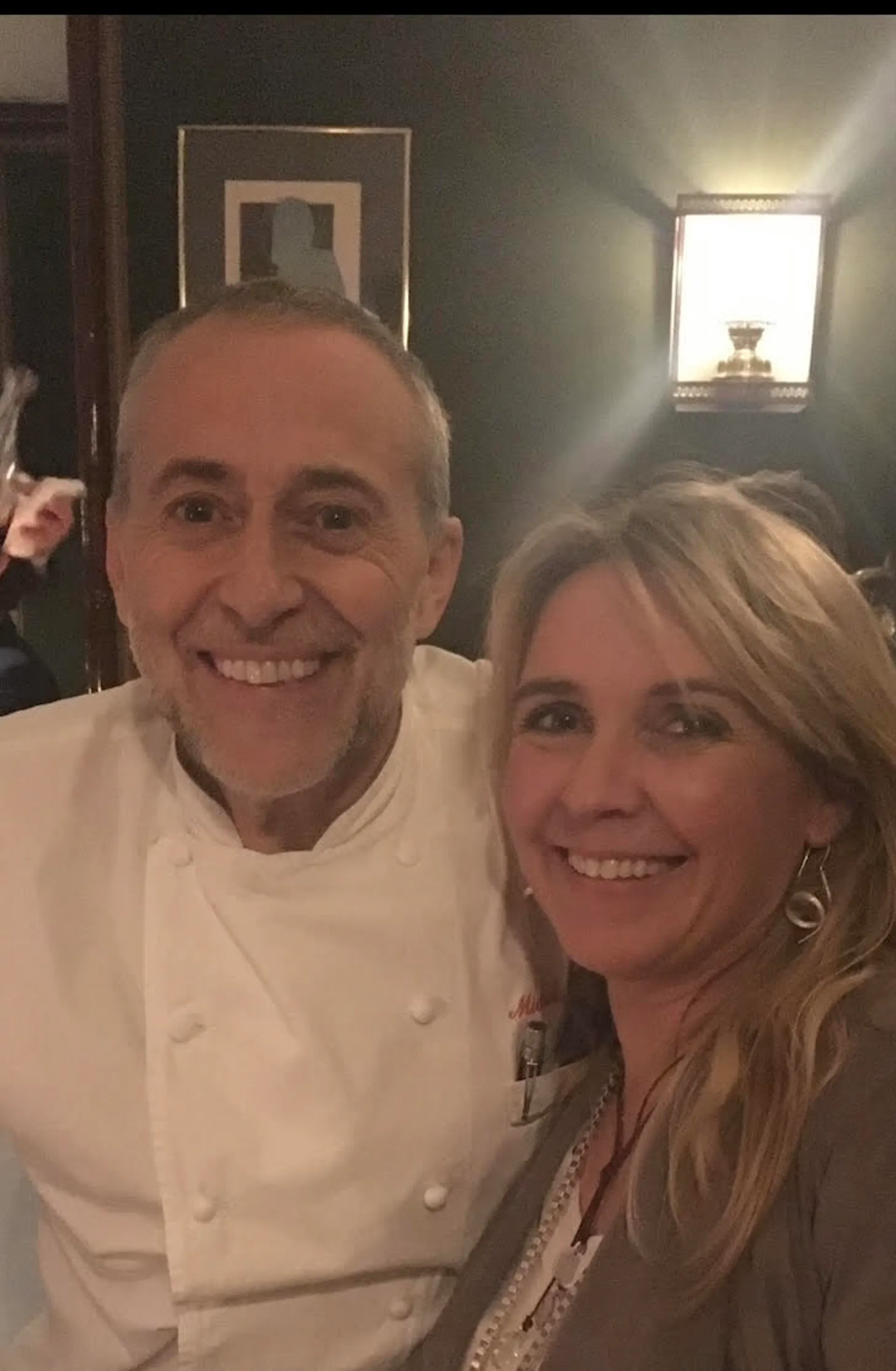 Louise with Michel Roux Jr