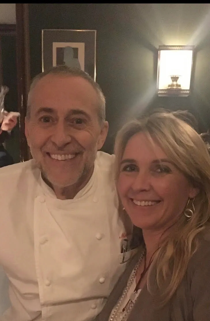 Louise with Michel Roux Jr