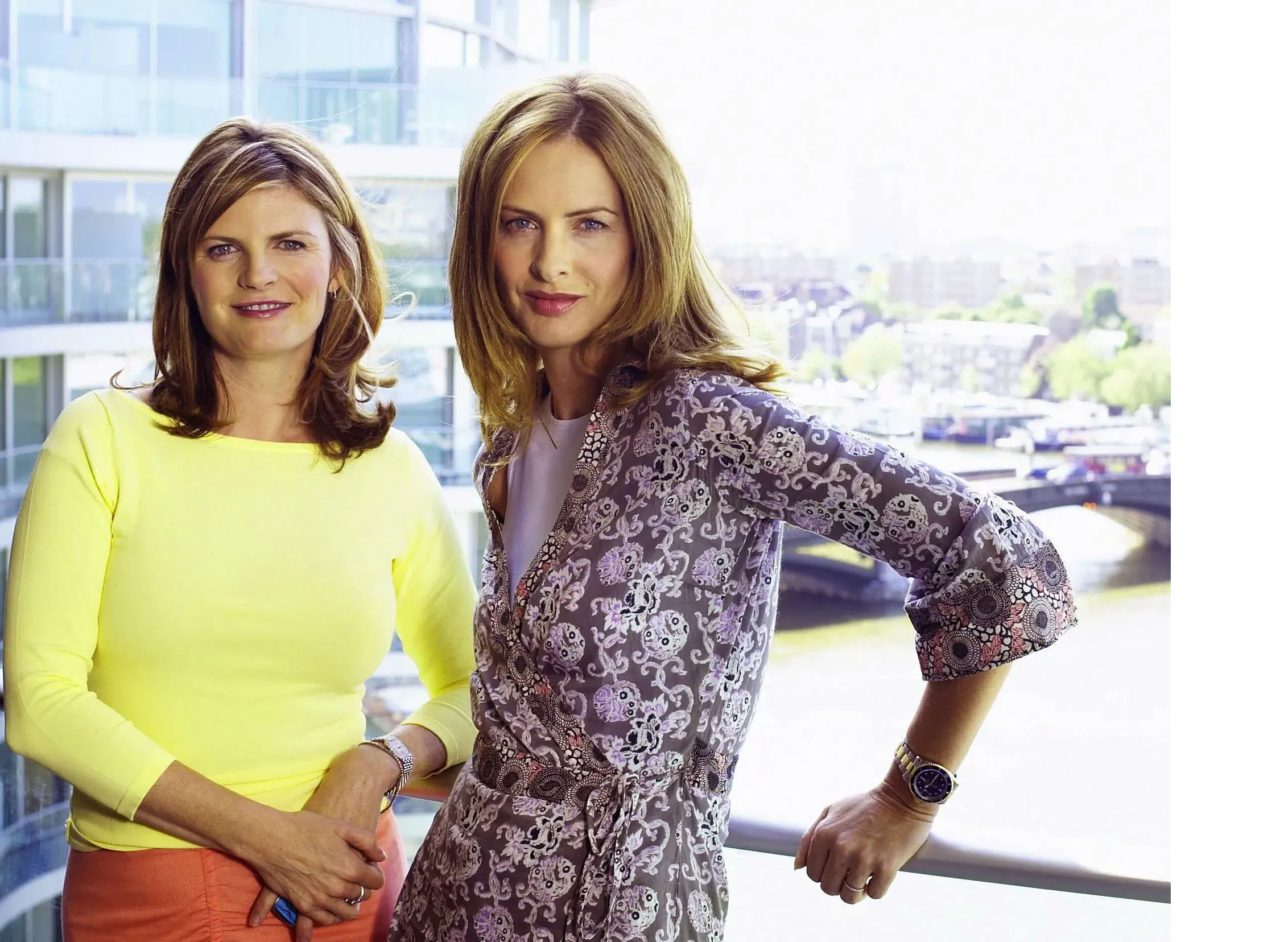 Trinny with What Not to Wear co-host Susannah Constantine