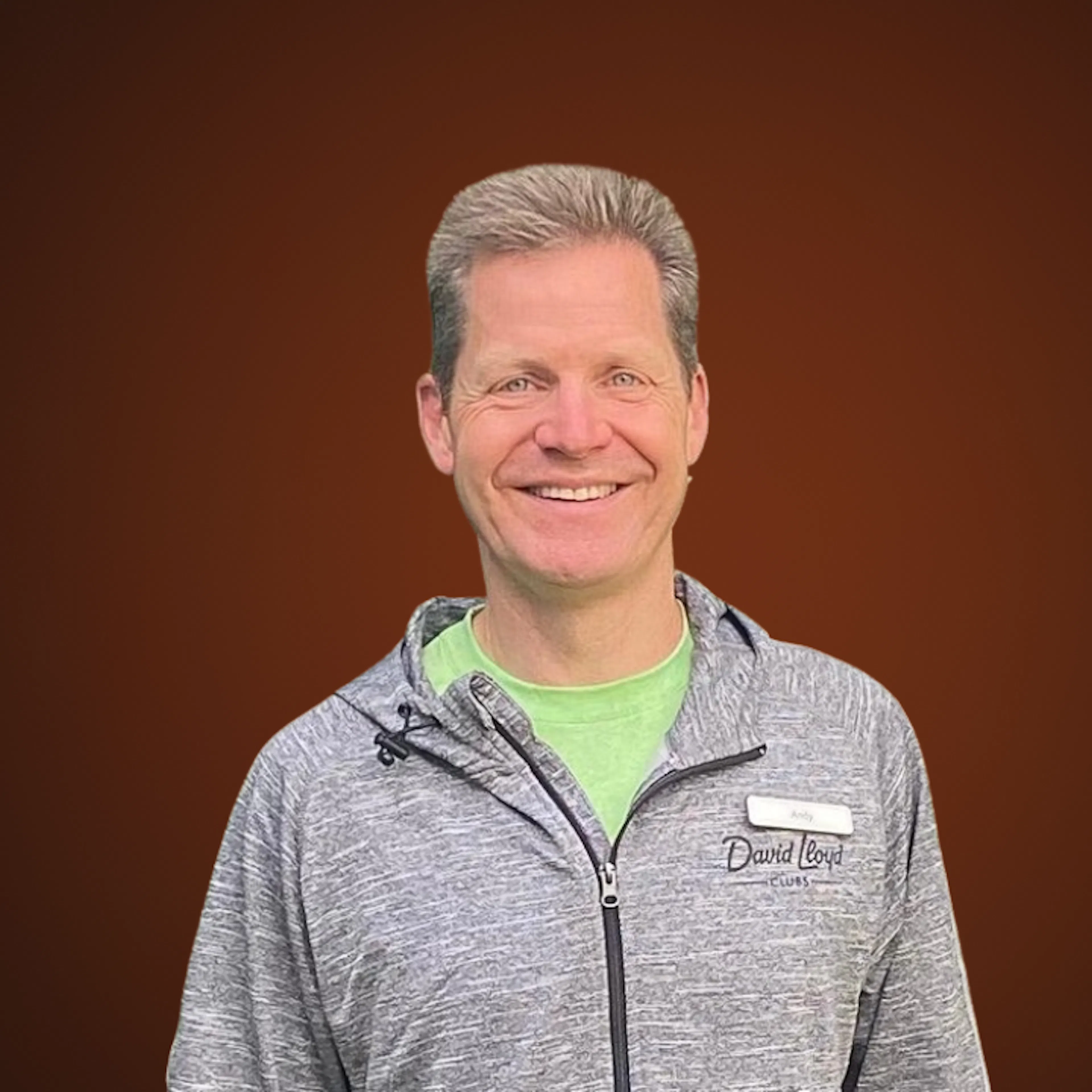 Andrew Howse looking at camera smiling