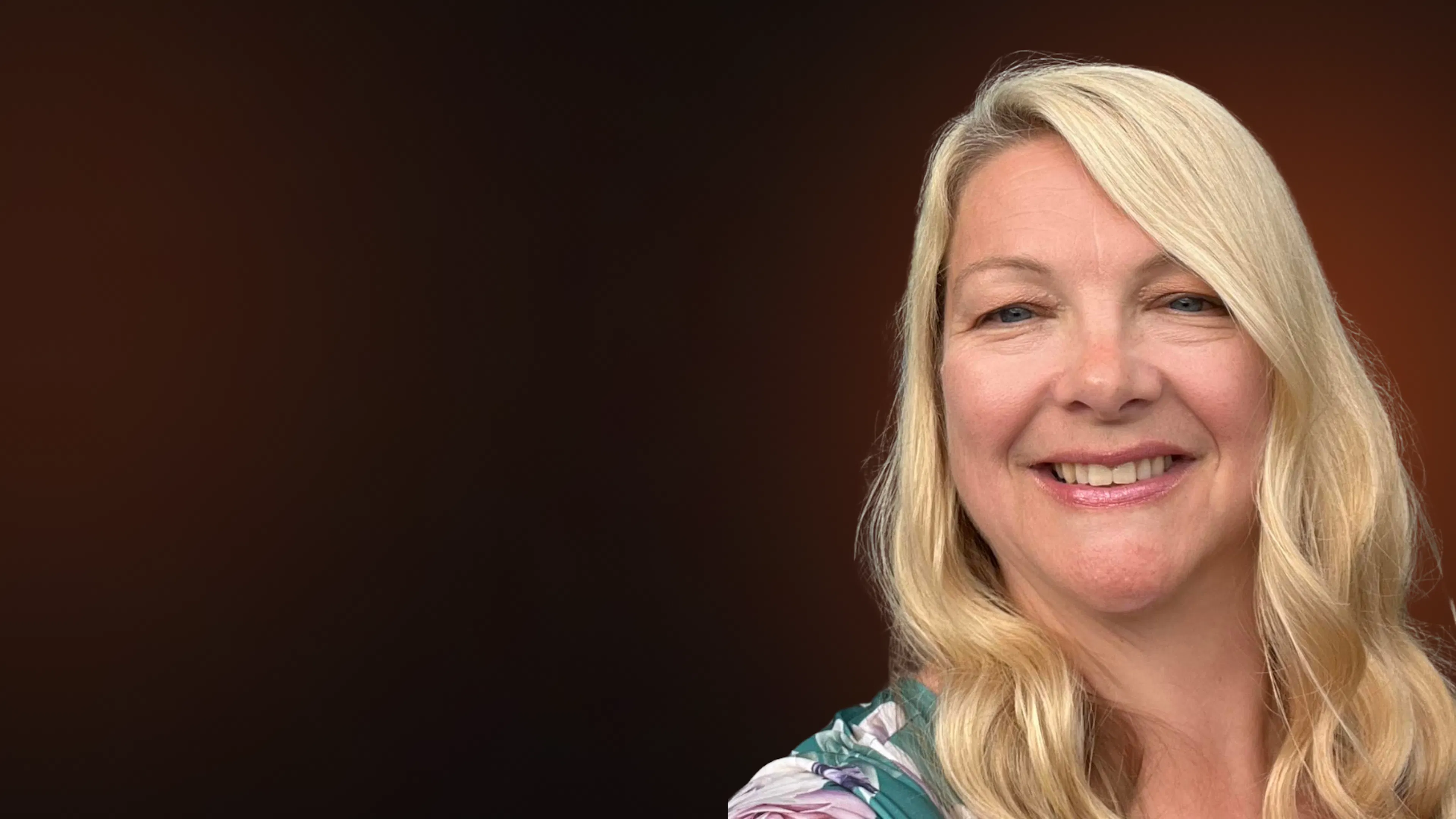 Lisa Osman looking at the the camera