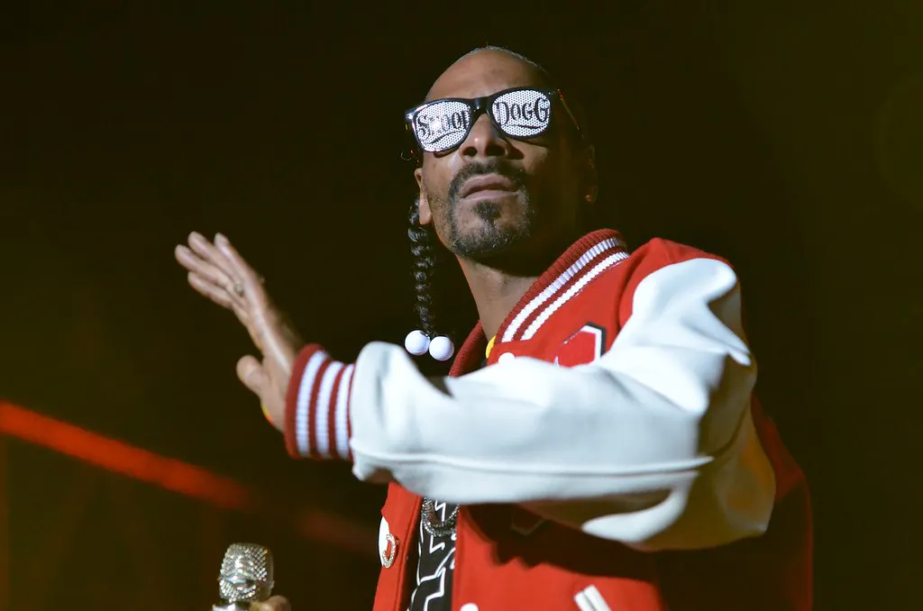 Snoop Dog on stage