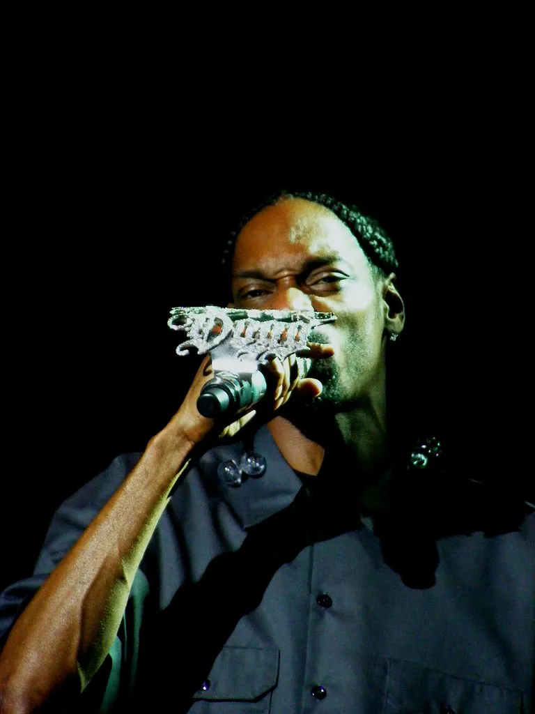Snoop Dog on stage