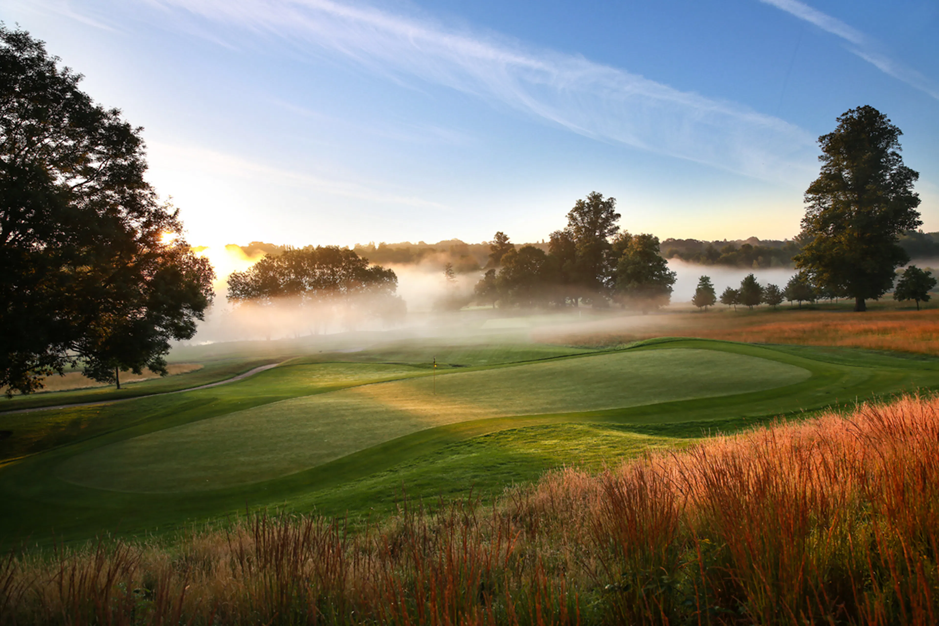 The 7th hole at the Grove