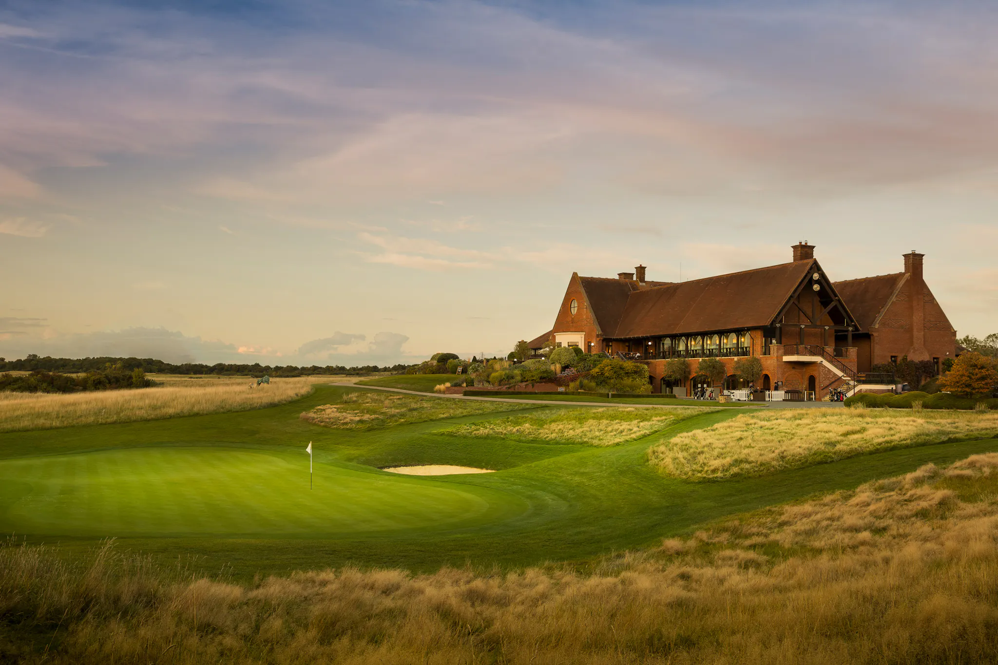 The clubhouse at London Golf Club