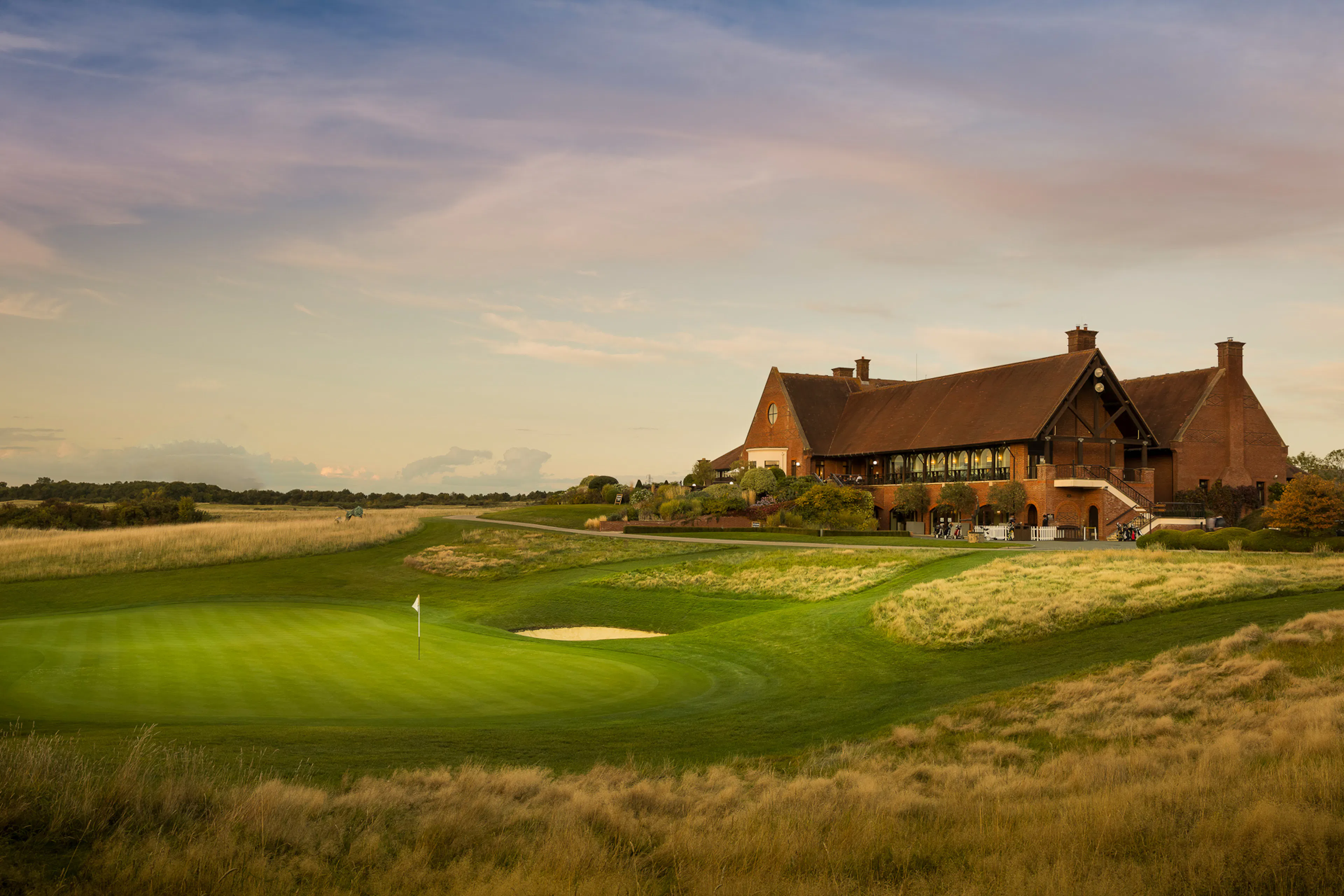 The clubhouse at London Golf Club