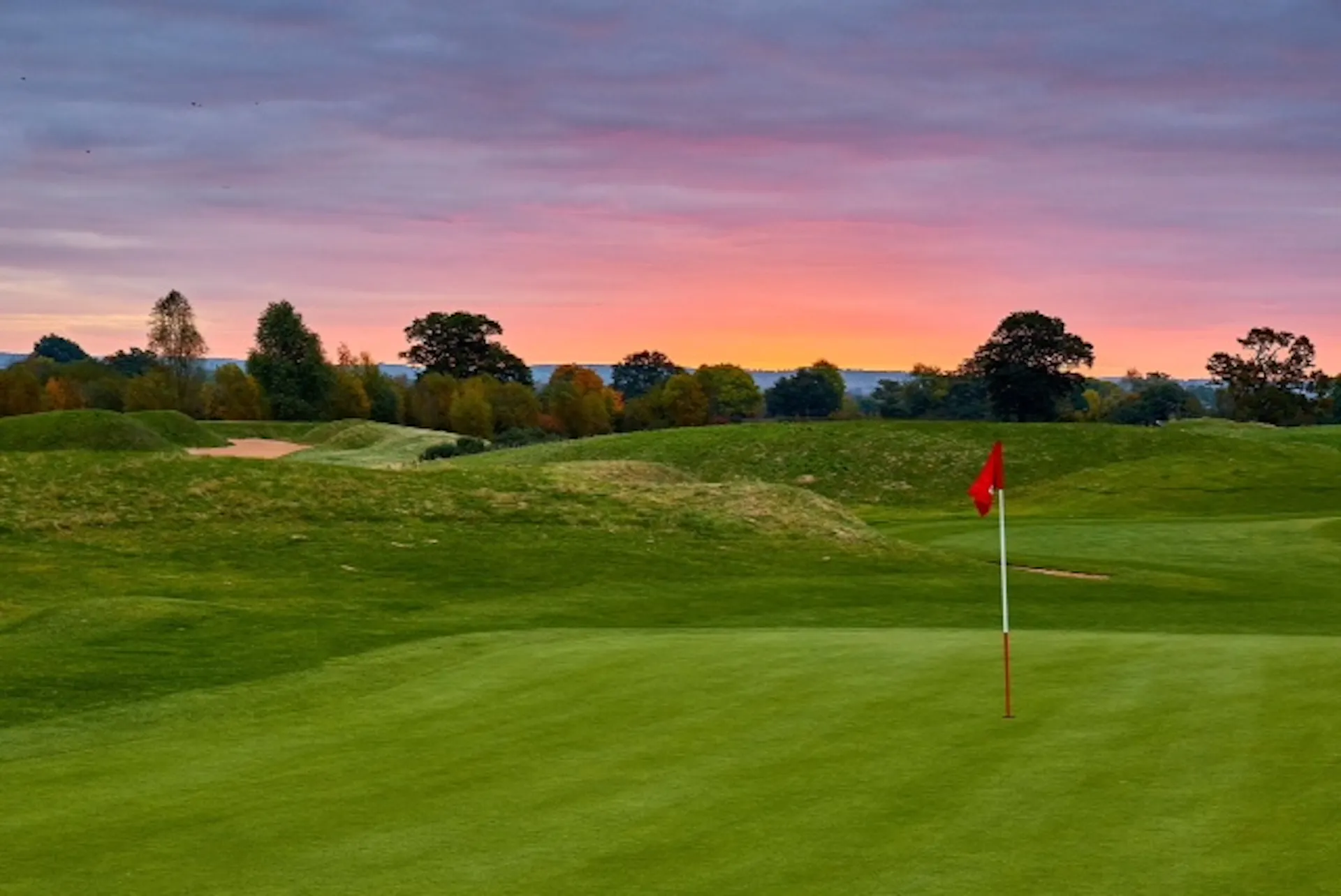 5th hole of the PGA course at The Belfry