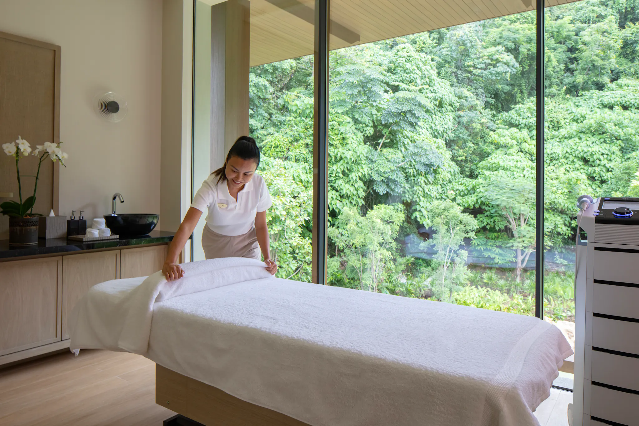 Massage room