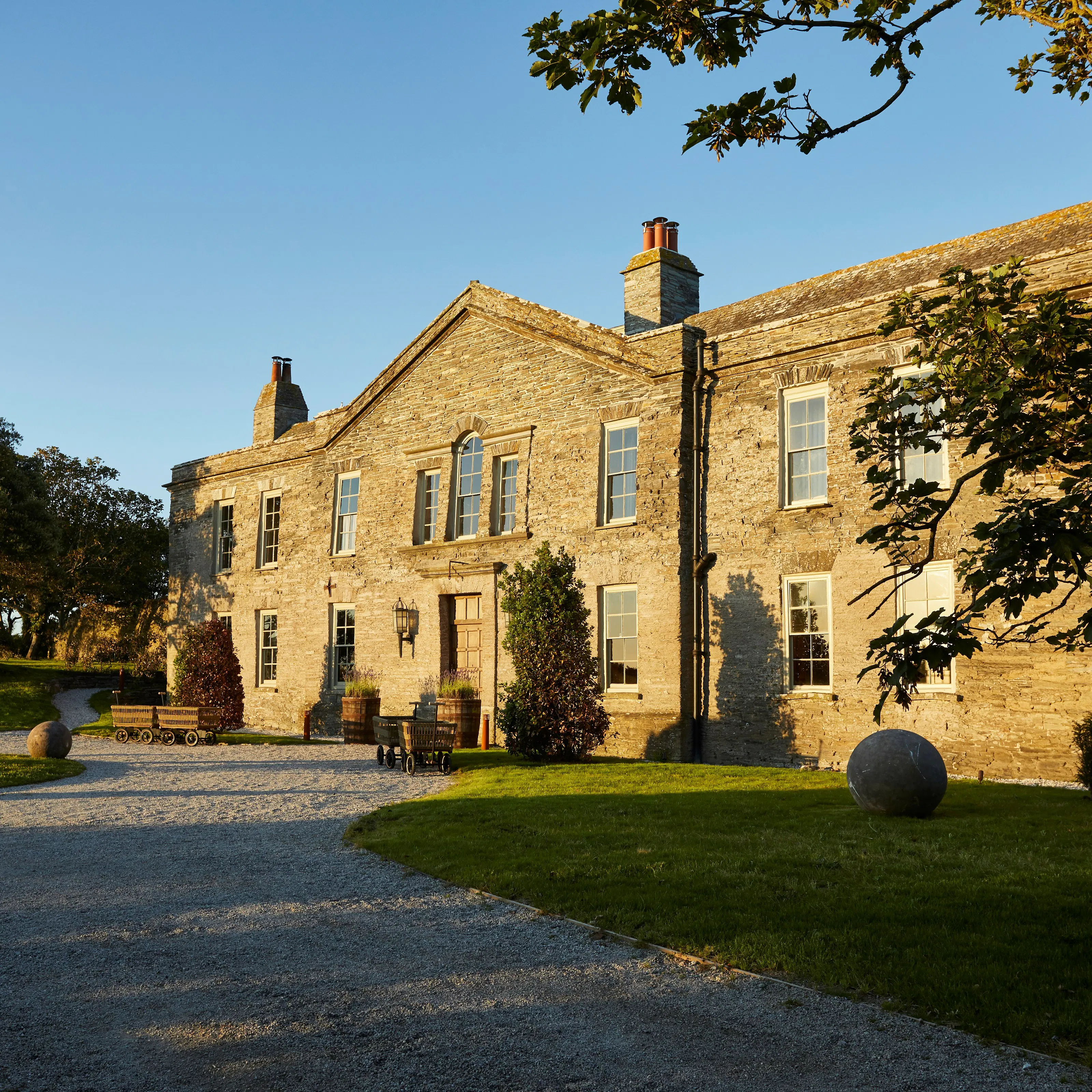 Exterior of Harlyn House