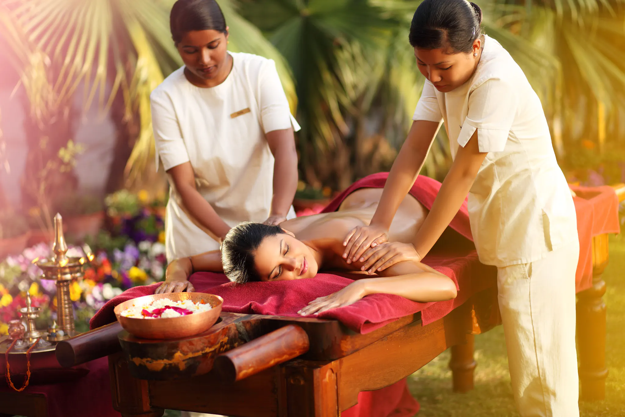 Ayurveda massage therapy