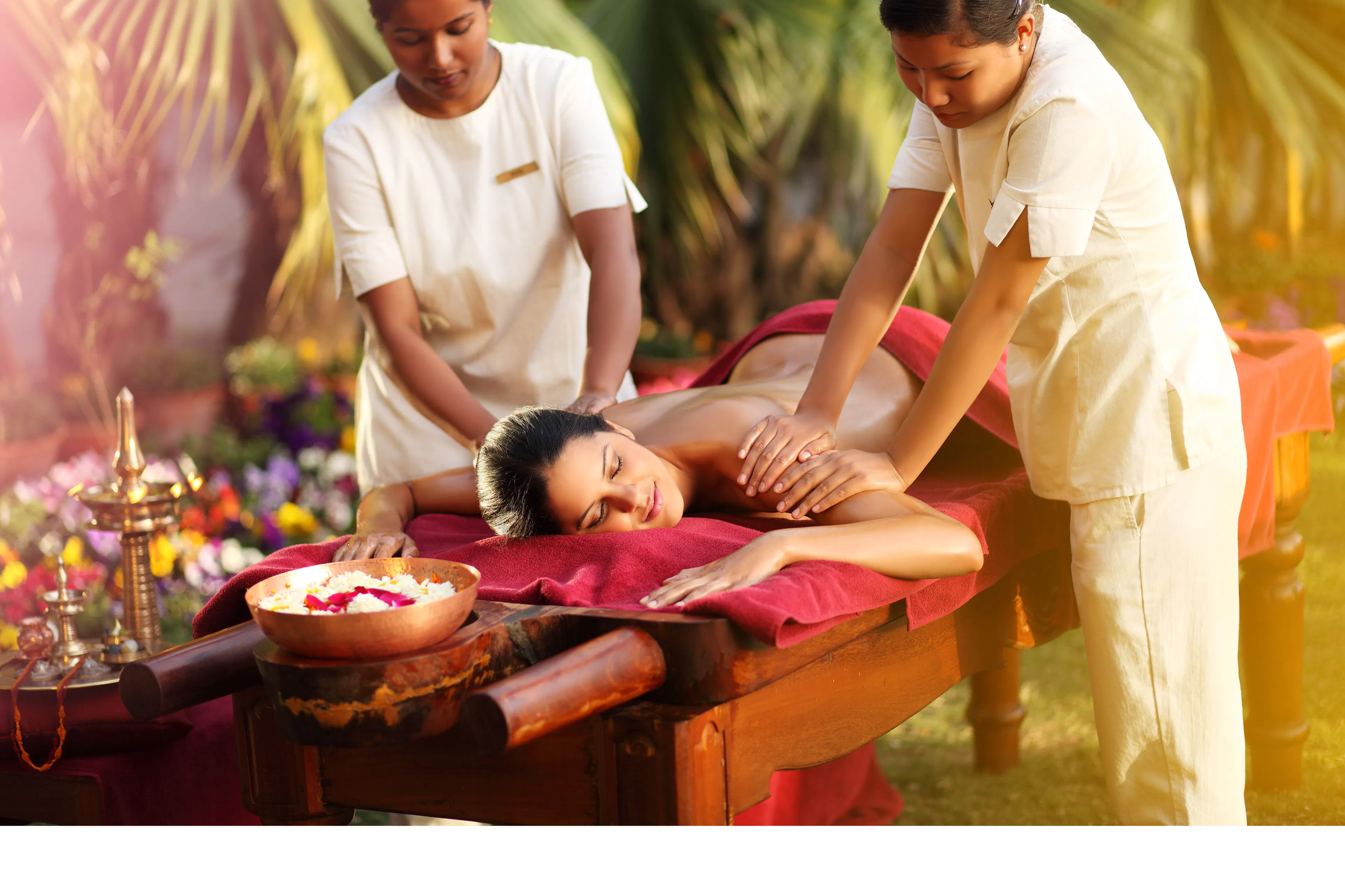 Ayurveda massage therapy