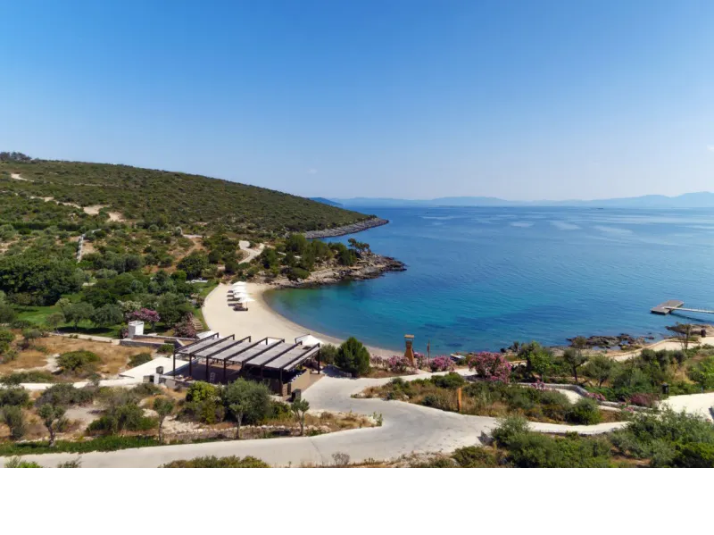 Beach at Six Senses Kaplankaya