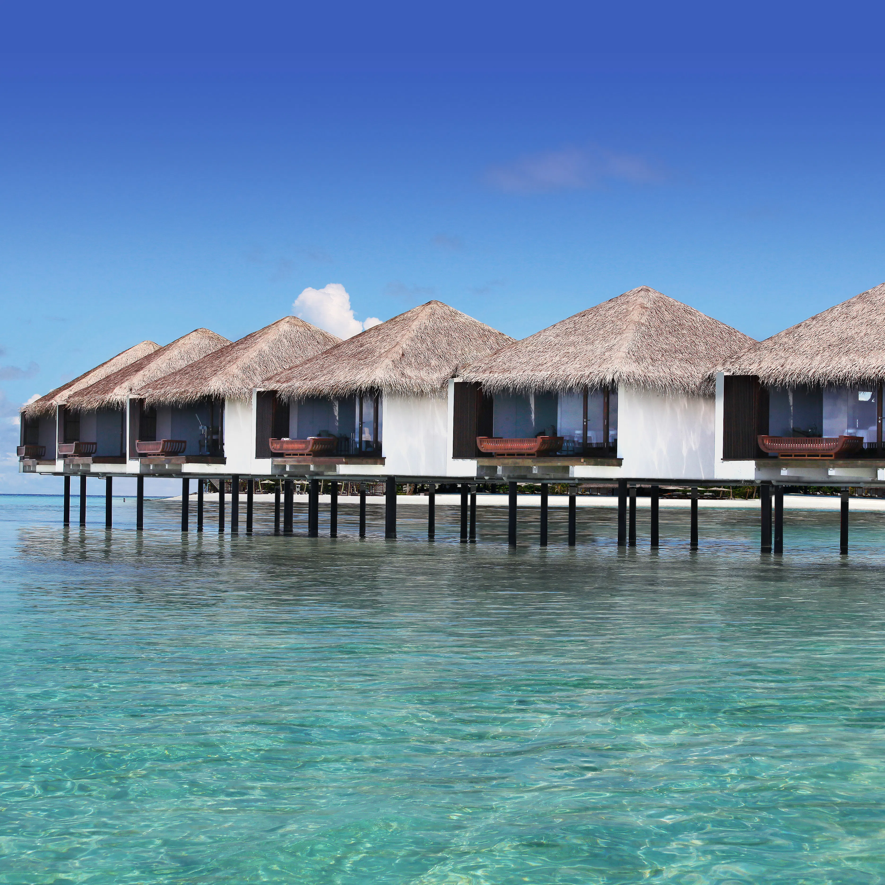 The Residence Maldives accommodation over water