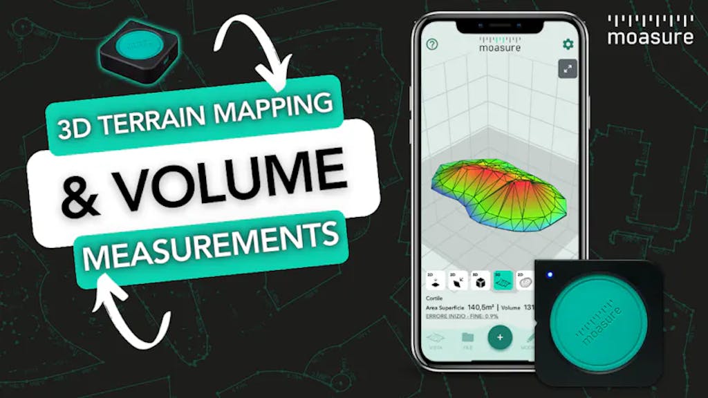 How to Measure 3D Terrain and Calculate Volume