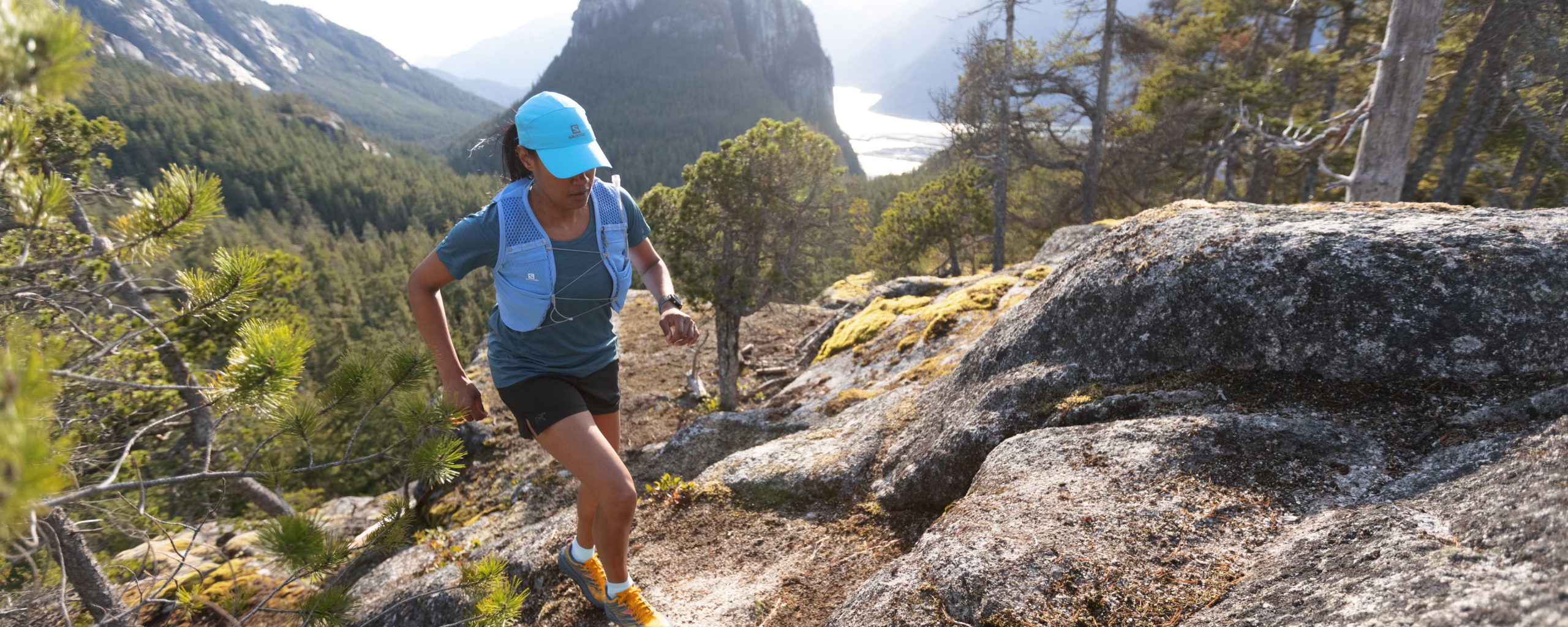 Boutique shop running trail