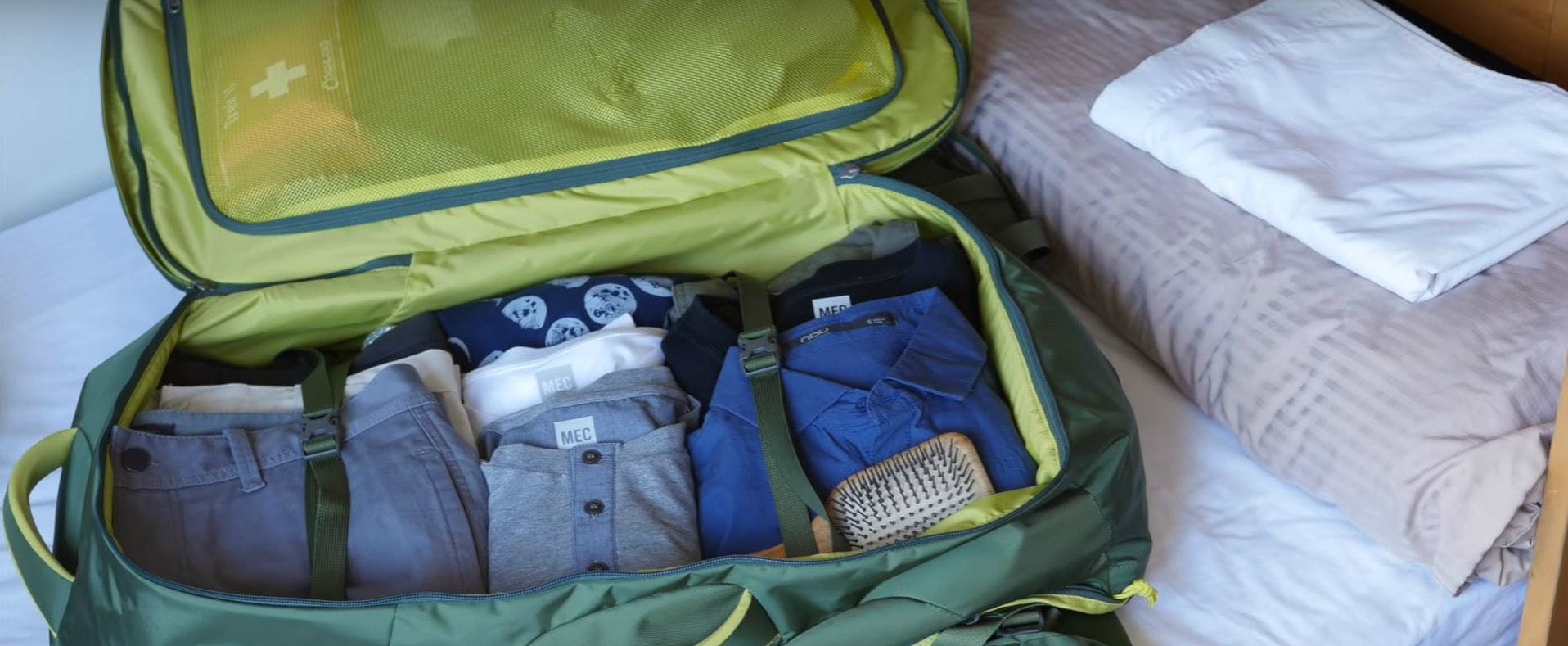 Vocabulaire et article: Check-list des indispensables pour un voyage en sac  à dos