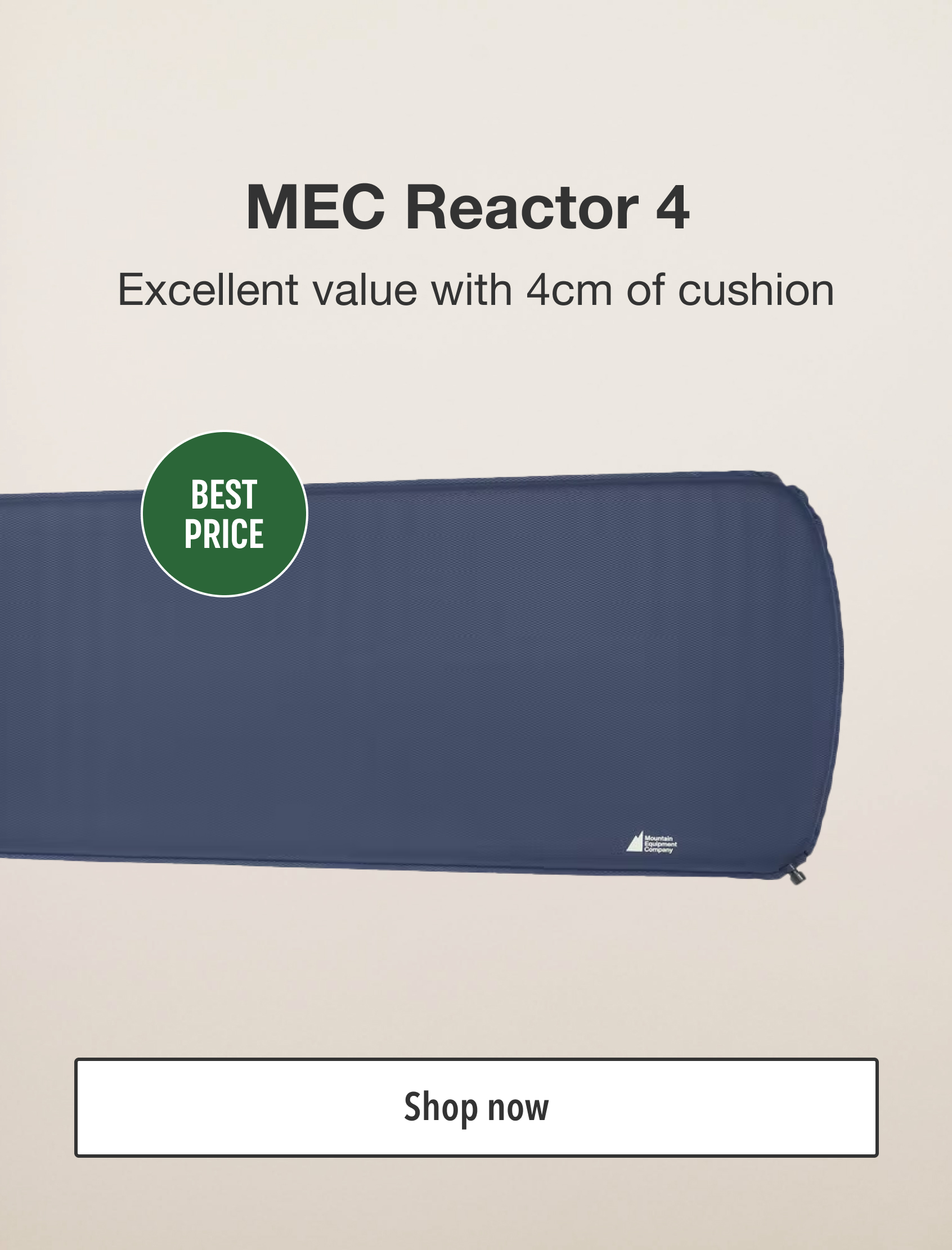 Mec 2024 inflatable mattress