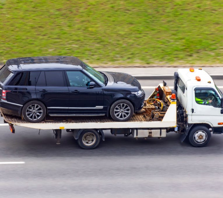 Vehicle broken down as the result of a DPF failure