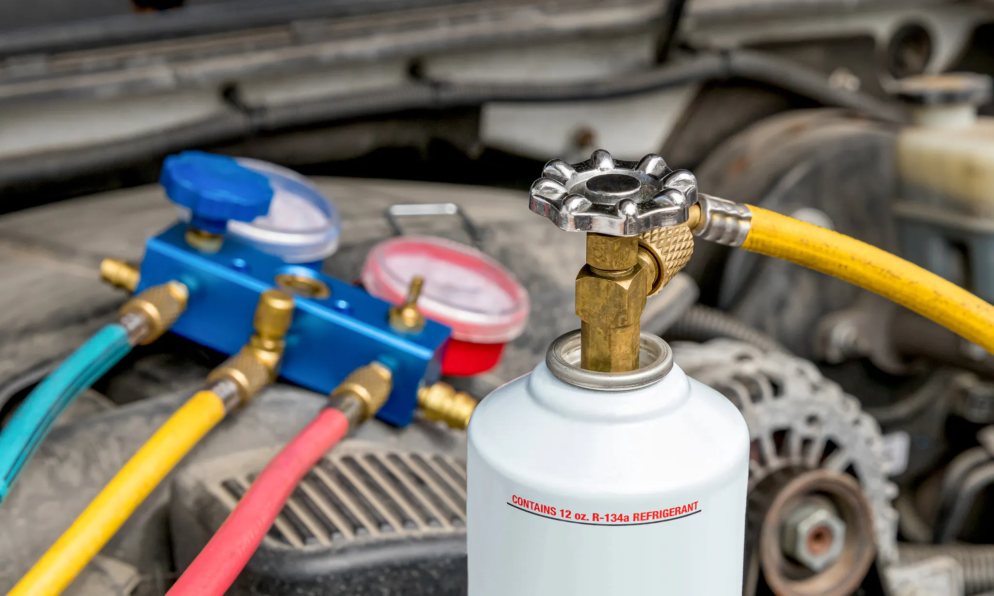 Gas For Ac Can any gas be used in a car air-conditioning system?