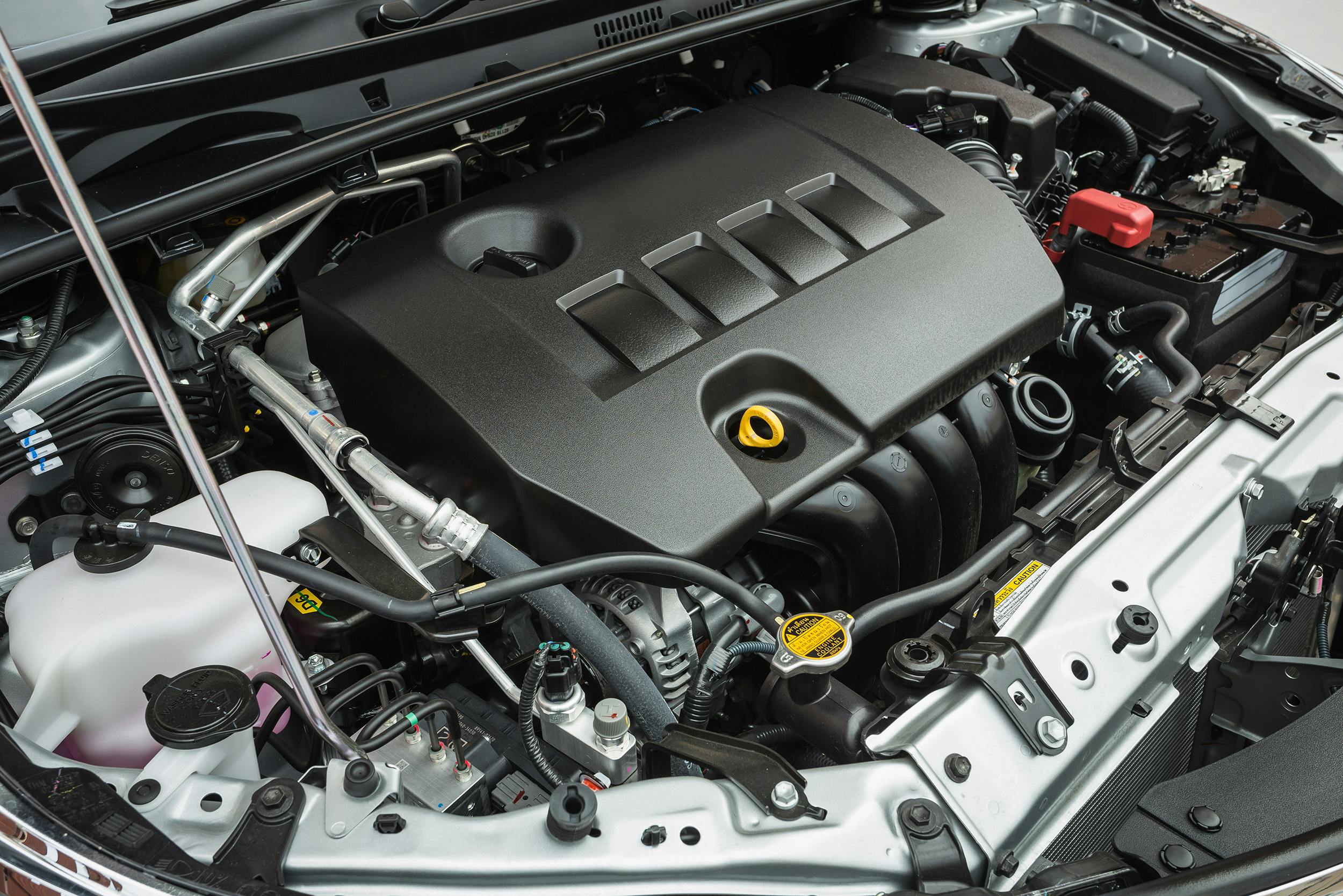An engine bay