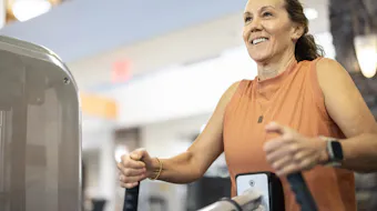 Woman exercising