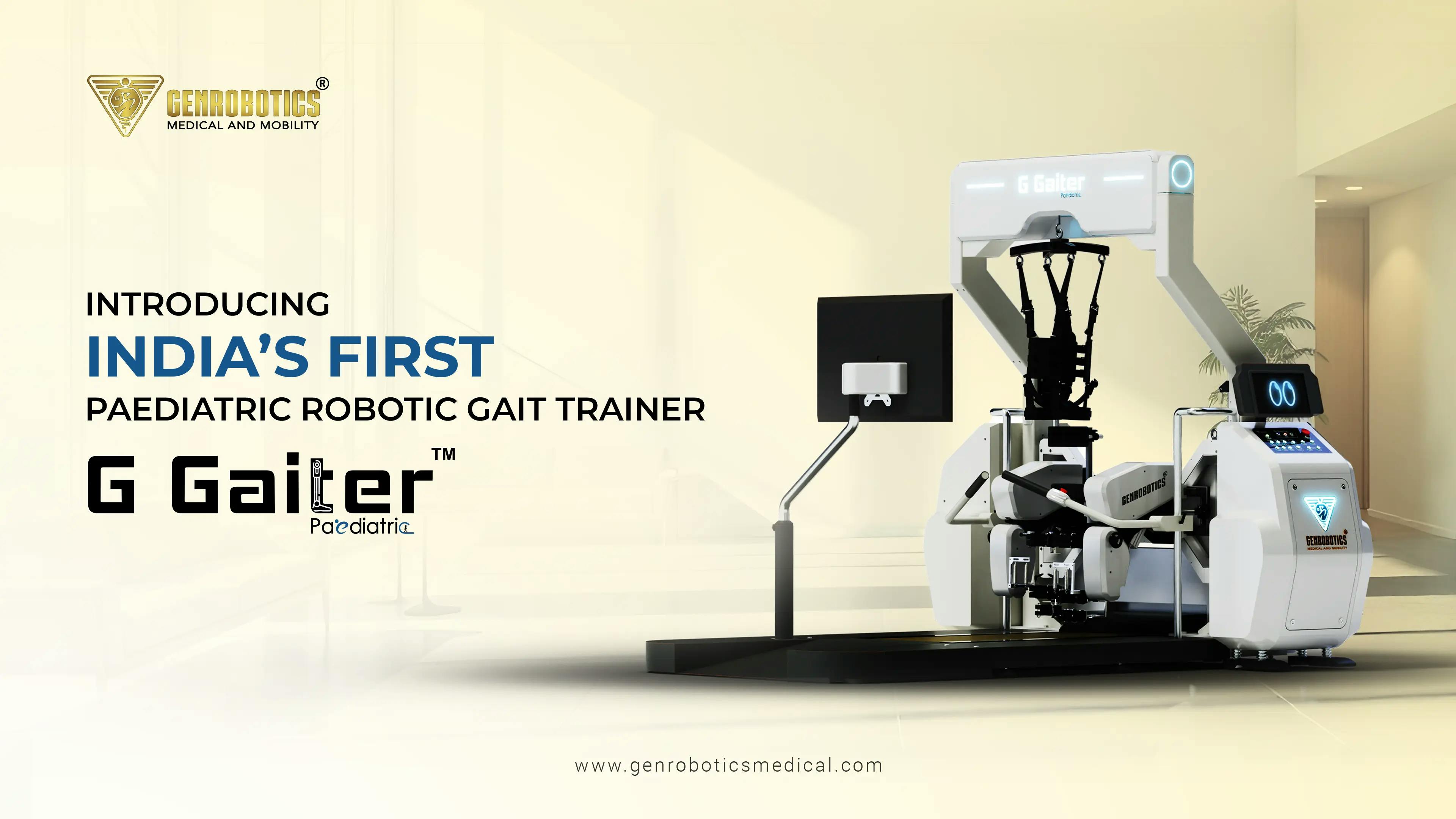 Genrobotics Launches India’s First Paediatric Robotic Gait Trainer: The G Gaiter Paediatric